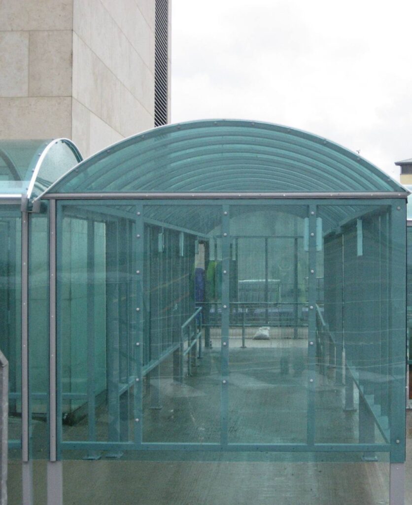 cork airport covered walkway