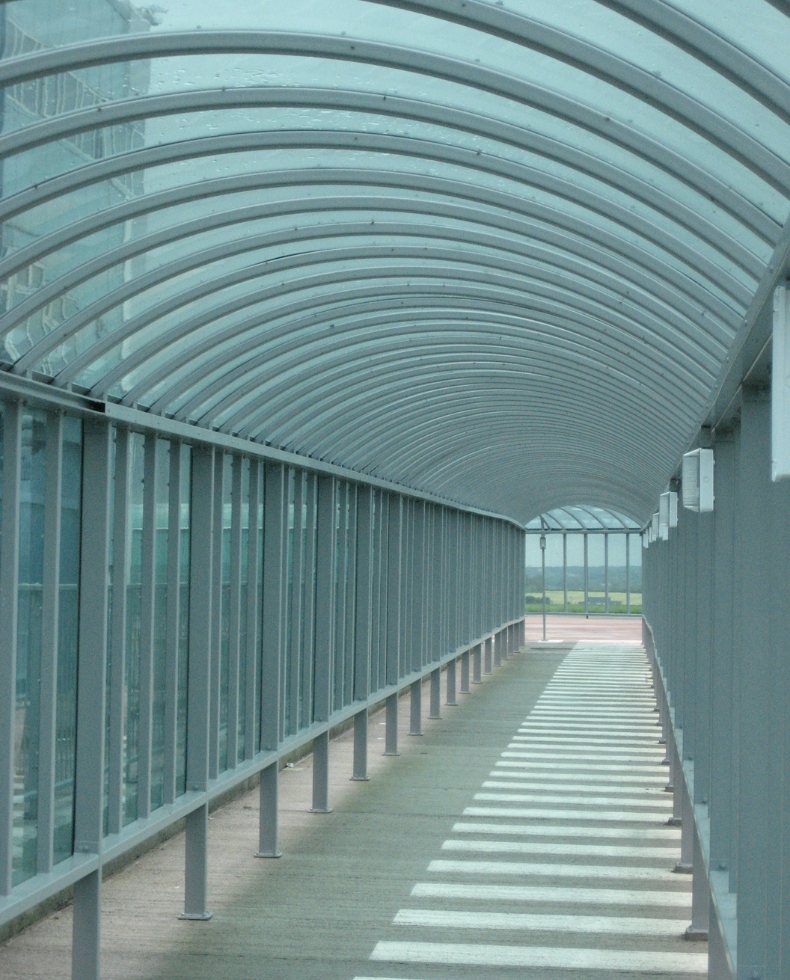 polycarbonate walkway