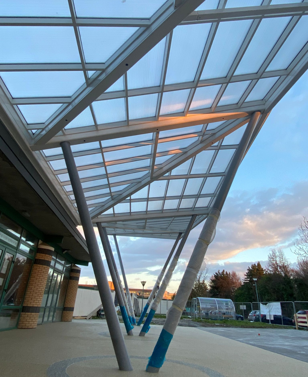 Clear 25mm 7x Wall Polycarbonate