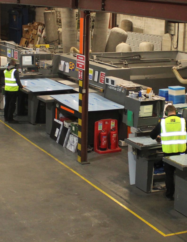 access plastics cutting service